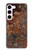 S2714 Rust Steel Texture Graphic Printed Case For Samsung Galaxy S23