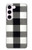 S2842 Black and White Buffalo Check Pattern Case For Samsung Galaxy S23