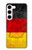 S2935 Germany Flag Map Case For Samsung Galaxy S23