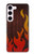 S2988 Rally Car Tire Fire Case For Samsung Galaxy S23