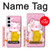 S3025 Pink Maneki Neko Lucky Cat Case For Samsung Galaxy S23