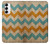 S3033 Vintage Wood Chevron Graphic Printed Case For Samsung Galaxy S23