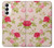 S3037 Pretty Rose Cottage Flora Case For Samsung Galaxy S23