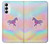S3203 Rainbow Unicorn Case For Samsung Galaxy S23