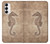 S3214 Seahorse Skeleton Fossil Case For Samsung Galaxy S23