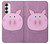 S3269 Pig Cartoon Case For Samsung Galaxy S23