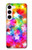 S3292 Colourful Disco Star Case For Samsung Galaxy S23