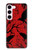 S3325 Crow Black Blood Tree Case For Samsung Galaxy S23