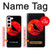 S3328 Crow Red Moon Case For Samsung Galaxy S23