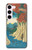 S3348 Utagawa Hiroshige The Monkey Bridge Case For Samsung Galaxy S23