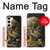 S3358 Vincent Van Gogh Skeleton Cigarette Case For Samsung Galaxy S23