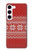 S3384 Winter Seamless Knitting Pattern Case For Samsung Galaxy S23