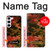 S3393 Camouflage Blood Splatter Case For Samsung Galaxy S23