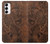 S3405 Fish Tattoo Leather Graphic Print Case For Samsung Galaxy S23