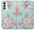 S3494 Vintage Rose Polka Dot Case For Samsung Galaxy S23