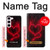 S3682 Devil Heart Case For Samsung Galaxy S23