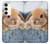 S0242 Cute Rabbit Case For Samsung Galaxy S23 Plus