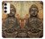 S0344 Buddha Rock Carving Case For Samsung Galaxy S23 Plus