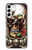 S0753 Skull Wing Rose Punk Case For Samsung Galaxy S23 Plus
