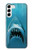 S0830 White Shark Case For Samsung Galaxy S23 Plus