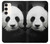 S1072 Panda Bear Case For Samsung Galaxy S23 Plus