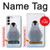 S1075 Penguin Ice Case For Samsung Galaxy S23 Plus