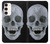 S1286 Diamond Skull Case For Samsung Galaxy S23 Plus