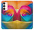 S1671 Rainbow Colorful Rose Case For Samsung Galaxy S23 Plus