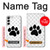 S2355 Paw Foot Print Case For Samsung Galaxy S23 Plus