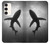 S2367 Shark Monochrome Case For Samsung Galaxy S23 Plus