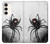 S2386 Black Widow Spider Case For Samsung Galaxy S23 Plus