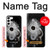 S2387 Gun Bullet Hole Glass Case For Samsung Galaxy S23 Plus
