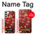 S2414 Red Blossoming Almond Tree Van Gogh Case For Samsung Galaxy S23 Plus