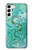 S2653 Dragon Green Turquoise Stone Graphic Case For Samsung Galaxy S23 Plus