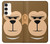S2721 Cute Grumpy Monkey Cartoon Case For Samsung Galaxy S23 Plus