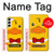 S2760 Yellow Duck Tuxedo Cartoon Case For Samsung Galaxy S23 Plus