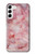 S2843 Pink Marble Texture Case For Samsung Galaxy S23 Plus