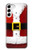 S2846 Christmas Santa Red Suit Case For Samsung Galaxy S23 Plus