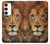 S2870 Lion King of Beasts Case For Samsung Galaxy S23 Plus