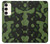 S2877 Green Snake Skin Graphic Printed Case For Samsung Galaxy S23 Plus