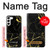 S2896 Gold Marble Graphic Printed Case For Samsung Galaxy S23 Plus