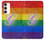 S2899 Rainbow LGBT Gay Pride Flag Case For Samsung Galaxy S23 Plus
