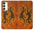 S2901 Lizard Aboriginal Art Case For Samsung Galaxy S23 Plus