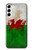 S2976 Wales Football Soccer Flag Case For Samsung Galaxy S23 Plus