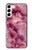 S3052 Pink Marble Graphic Printed Case For Samsung Galaxy S23 Plus