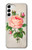S3079 Vintage Pink Rose Case For Samsung Galaxy S23 Plus
