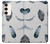 S3085 Feather Paint Pattern Case For Samsung Galaxy S23 Plus