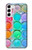 S3235 Watercolor Mixing Case For Samsung Galaxy S23 Plus
