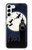 S3249 Peter Pan Fly Full Moon Night Case For Samsung Galaxy S23 Plus