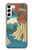 S3348 Utagawa Hiroshige The Monkey Bridge Case For Samsung Galaxy S23 Plus